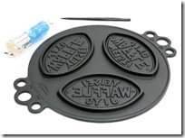 南部鉄器 岩鋳 ワッフルセット 3ヶ焼